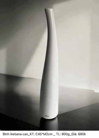 Bình Ikebana cao
