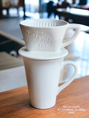 set lọc cà phê