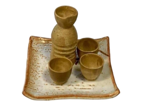 Bộ rượu mini mộc