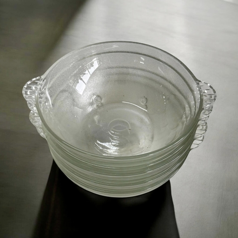 Set 5 tô thủy tinh hình gấu