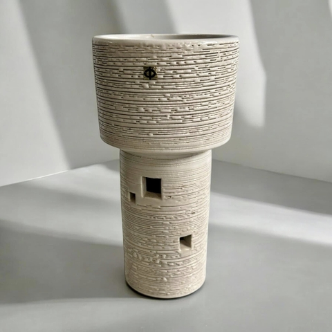 Ikebana lỗ vuông vân sần lạ