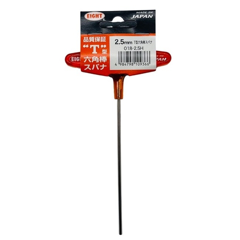 Lục giác chữ T đầu bằng Eight 018-2.5H