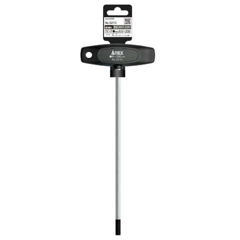 Tô vít lục giác tay cầm chữ T ANEX No.3210-H6x200