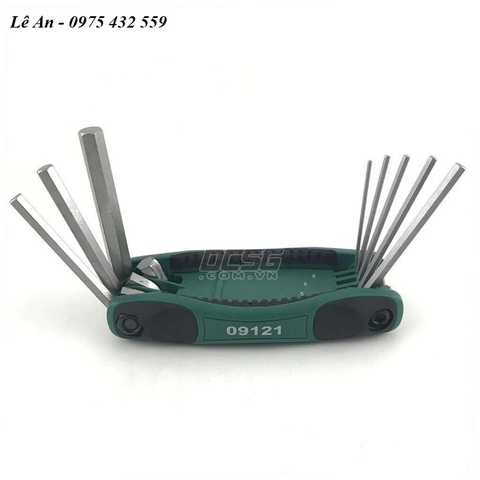 Bộ lục giác gập 8 chi tiết SATA 09121
