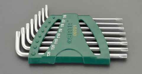 Bộ lục giác hoa thị loại dài 8 chi tiết SATA 09701