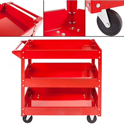 KỆ ĐỰNG DỤNG CỤ 3 TẦNG SẮT 840cm TOLSEN 80221