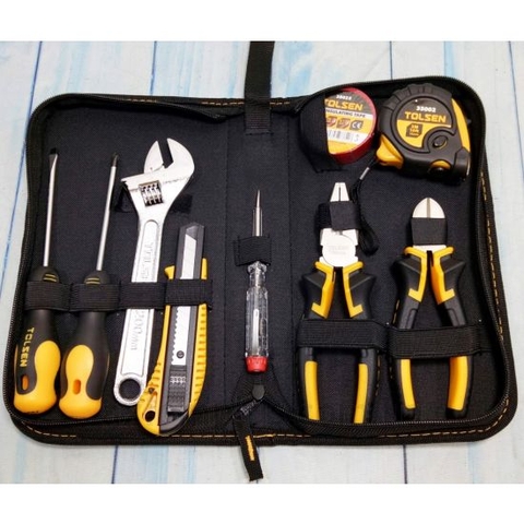 BỘ DỤNG CỤ 9PCS TOLSEN 85301