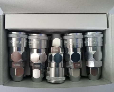 Đầu nối nhanh đai siết 1/4″ NKC NL-22SB