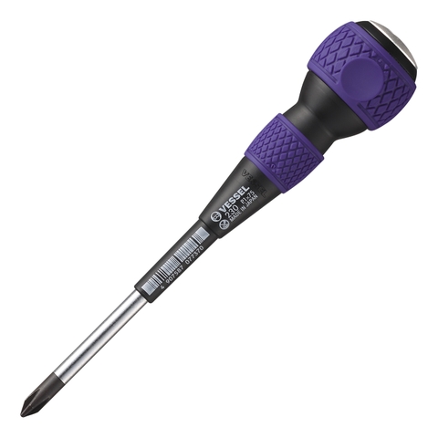 Tô vít đóng 4 cạnh cán tròn VESSEL 230+1x75