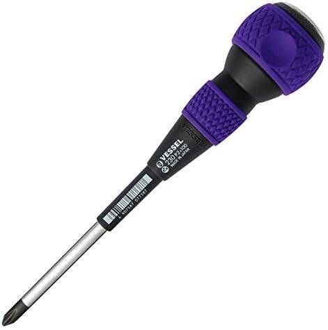 Tô vít đóng 4 cạnh cán tròn VESSEL 230+2x100