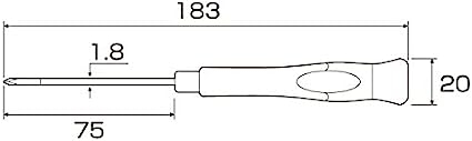 Tô vít bake mini  ANEX No.3511