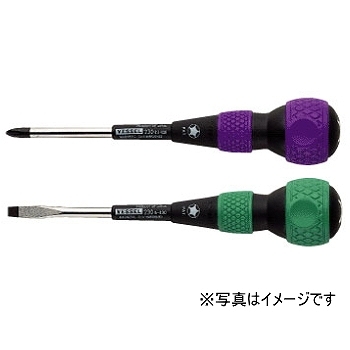 Tô vít đóng 2 cạnh cán tròn VESSEL 230-6x100