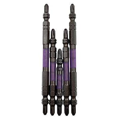 Vỉ 5 Mũi vặn vít 2 đầu có từ tính  ANEX ABRS5-01