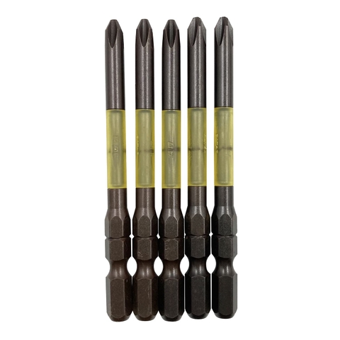 Vỉ 5 Mũi vặn vít 1 đầu có từ tính  ANEX ABRD5-2082