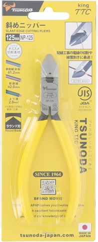 Kìm cắt chéo 125mm TSUNODA NP-125