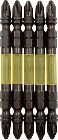 Vỉ 5 Mũi vặn vít 2 đầu có từ tính  ANEX ABRM5-2085