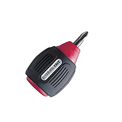 Tô vít ngắn 4 cạnh có từ tính- loại có lỗ treo ANEX No.7020F+2x15