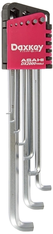 Bộ lục giác thường dài 2 đầu cong 1.5-10mm   ASAHI DYS0910