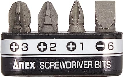Bộ 4 mũi vít  ANEX AK-51P-B4