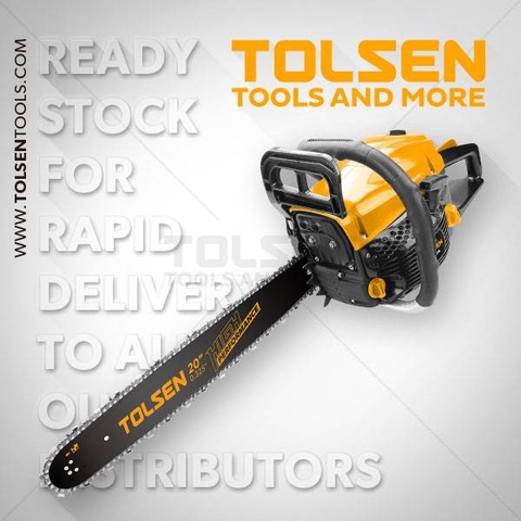 MÁY CƯA XÍCH CHẠY XĂNG 2.9HP TOLSEN 79611