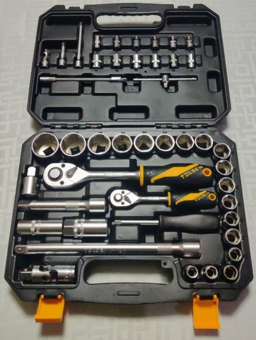 BỘ TÍP 1/2" & 1/4" 45PCS(New) TOLSEN 15142