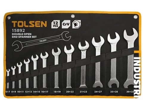 BỘ CỜ LÊ 2 ĐẦU MIỆNG (12PCS) TOLSEN 15892