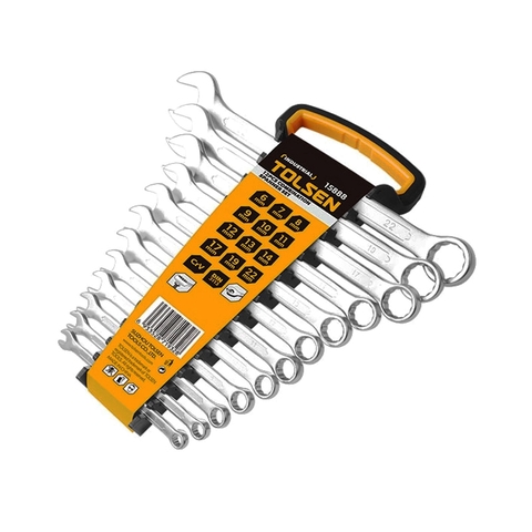 BỘ CỜ LÊ VÒNG MIỆNG (12PCS) 6-22MM TOLSEN 15888