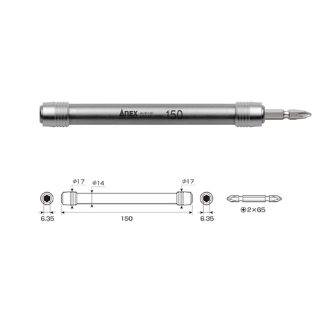 Đầu chuyển vít  ANEX ALHP-150