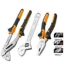 BỘ 3 KÌM ĐIỆN, MỎ LẾT, KÌM MỎ QUẠ  TOLSEN 10403
