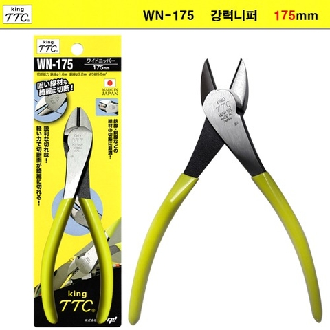 Kìm cắt chéo hàm rộng 175mm TSUNODA WN-175