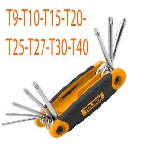 BỘ 8 CÂY ĐẦU LỤC GIÁCHỆ INCH TOLSEN 20098