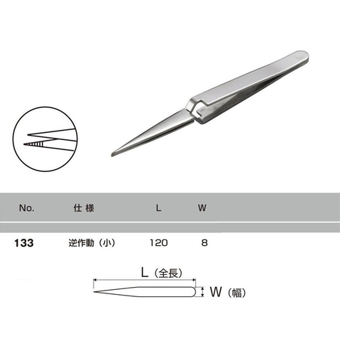Bộ nhíp bằng thép không gỉ 5 chi tiết ANEX No.1090