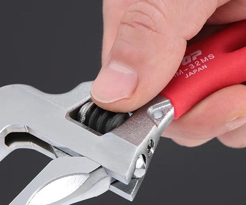 Mỏ lết thường miệng rộng mini TOP KOGYO HM-32MSR (Japan)