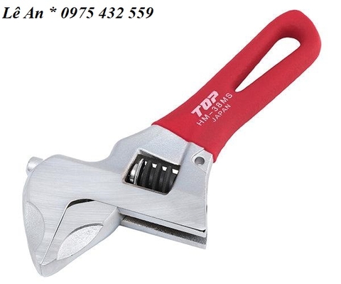 Mỏ lết thường miệng rộng mini TOP KOGYO HM-38MSR (Japan)