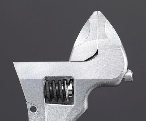 Mỏ lết thường miệng rộng mini TOP KOGYO HM-43MSBK (Japan)