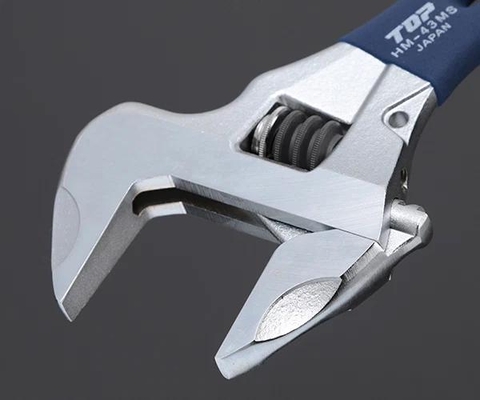 Mỏ lết thường miệng rộng mini TOP KOGYO HM-43MSNB (Japan)