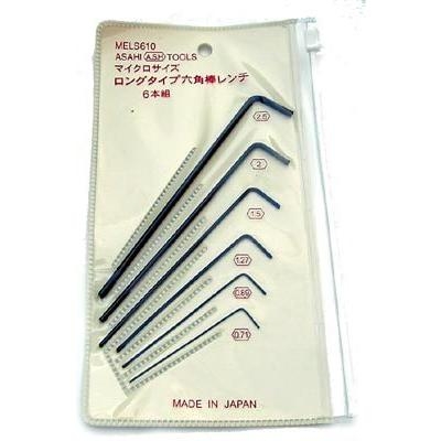Bộ lục giác 6 cái 0.71 - 2.5MM  ASAHI MELS610