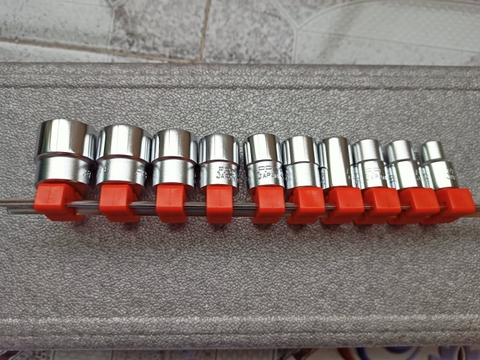 Bộ tuýp 12 cạnh 3/8" 10 chi tiết ASAHI 3S-S10W