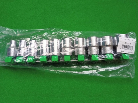 Bộ tuýp 12 cạnh 1/2" 10 chi tiết  ASAHI 4S-S10W