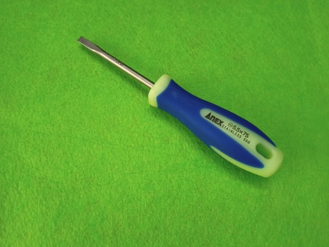 Tô vít 2 cạnh phát quang không gỉ ANEX No.1505-5.5x75