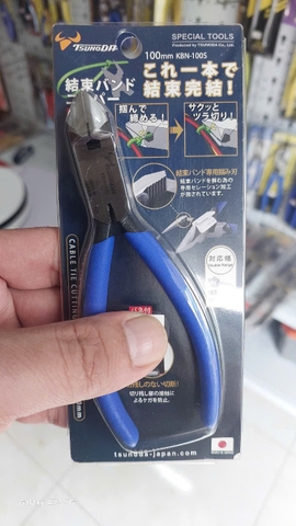 Kìm xiết và cắt dây rút nhựa 125mm TSUNODA KBN-125