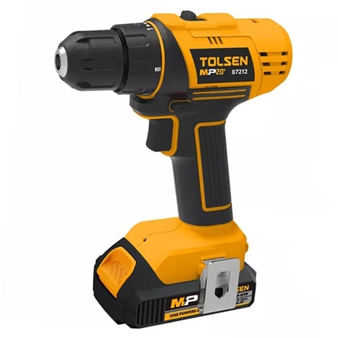 MÁY KHOAN PIN 20V 10MM TOLSEN 87212