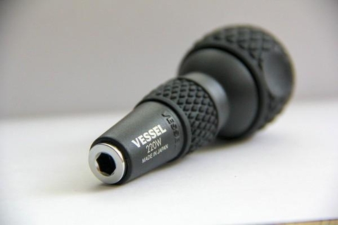 Chuôi tô vít  cán tròn VESSEL 220W
