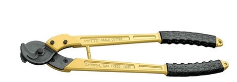 Kìm cắt cáp tay cầm bằng nhôm nhẹ Tsunoda CA-450AL