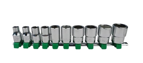 Bộ tuýp 6 cạnh 1/2" 10 chi tiết  ASAHI 4S-S10H