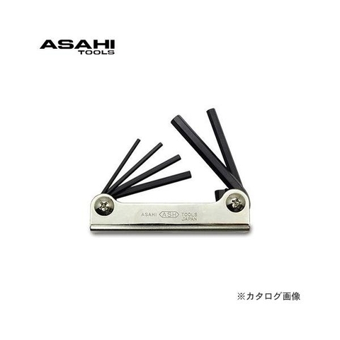 Bộ lục giác gấp gọn 6 chi tiết  ASAHI ANS0610