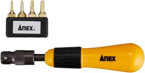 Bộ vít đa năng tự động kèm mũi vít  ANEX No.6620