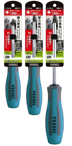 Tô vít Megadora dòng Pozi VESSEL No.S-903 PZ 2x100