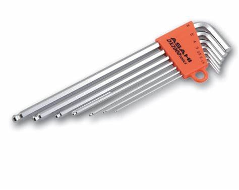 Bộ lục giác bi loại dài 1.5-6mm  ASAHI AQS0710