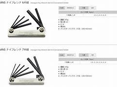 Bộ lục giác gấp gọn 6 chi tiết  ASAHI ANS0610